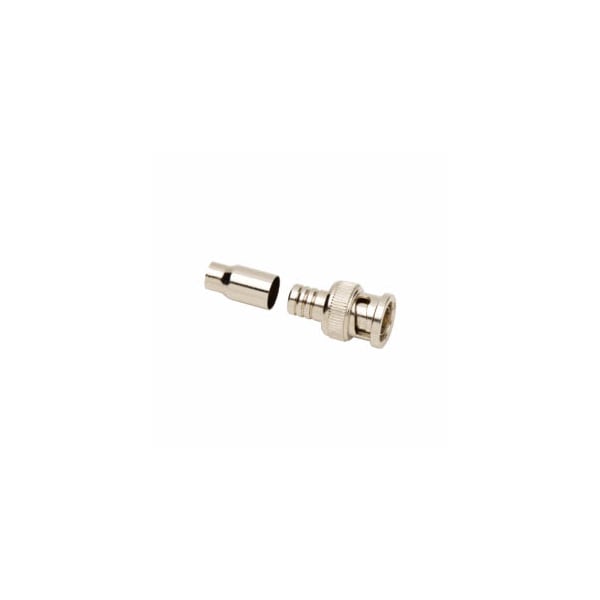 Allen Tel 75 Ohm BNC Male CrimpStyle Coaxial Connector, RG59 / RG62